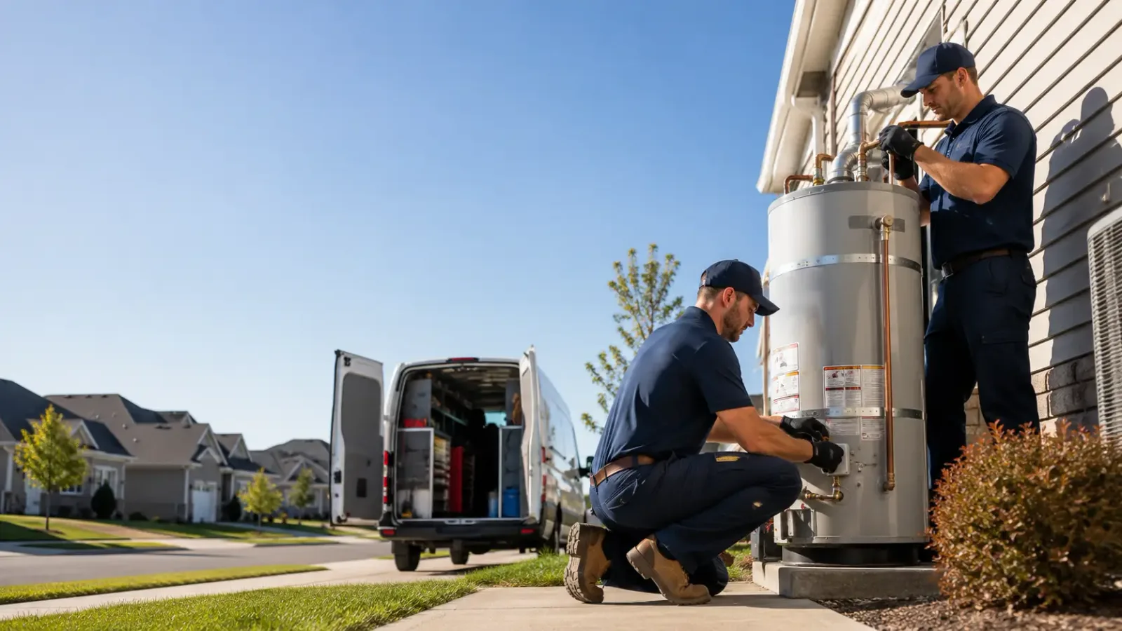 Water Heater Installation in Conway, MI